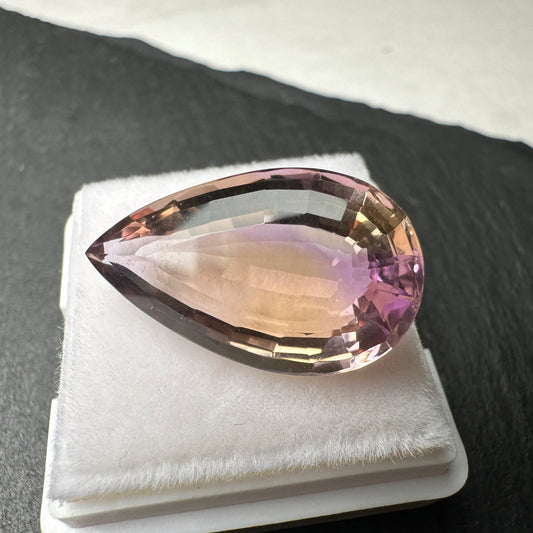 11.5ct Ametrine Faceted Gemstone Pure Gems Minerals & Design