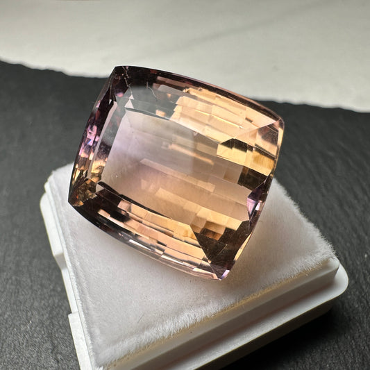 26.5ct Ametrine Faceted Gemstone Pure Gems Minerals & Design