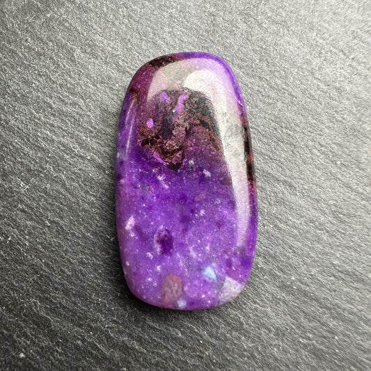 19.8ct Sugilite Cabochon 29.9x16.6x4.2mm Pure Gems Minerals & Design